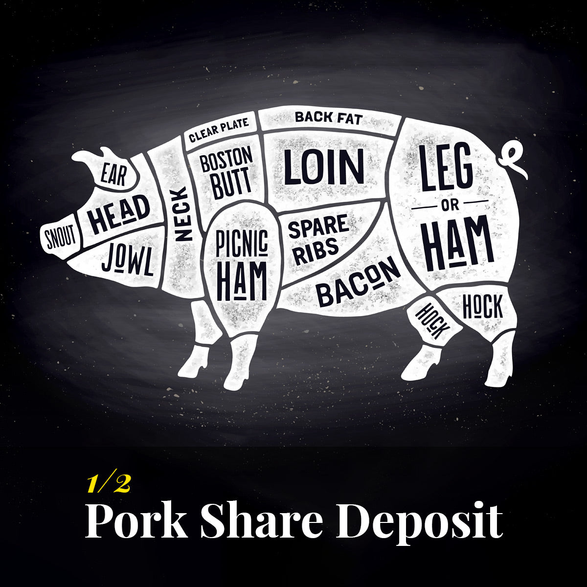 Half Pork Share Deposit $200